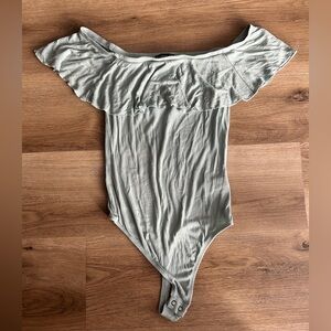 Express Woman’s Off-Shoulder Bodysuit, Size: Small- EUC